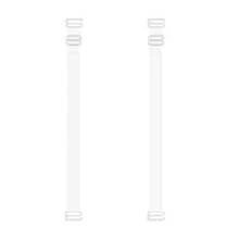 2pcs Invisible Transparent Bra Straps Soft Transparent Replacement Straps Non-Slip Adjustable Women's Strapless Bra - Multicolor - View 7