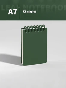 Libreta mini A7 con diseño de alta calidad, páginas desprendibles, plegable 360°, 80 hojas/160 páginas, carcasa de PP mate resistente al agua, adecuada para oficina, escuela, reuniones, contabilidad, DIY, registro de vida, conferencias de estudiantes, reuniones de trabajo, planificación de fitness, vuelta al cole, trabajo, etc.