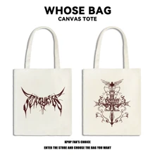 Kpop Idol /SKZ, Domin ATE ,KPOP Fan Support Tote Bag,Handbag, Reusable Shopping Bags, Foldable Large Capacity Casual Grocery Bags,Support Tote Bag,Handbag, Reusable Shopping Bags, Foldable Large Capacity Casual Grocery Bags,Tote Bag