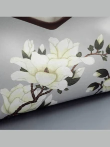 Printed Faux Leather Tissue Box Holder, Waterproof And Easy To Clean, Rectangular Shape, Elegant Vintage Floral Napkin Box, Suitable For Home Living Room Decoration, Office, Travel, Coffee Table, Dining Table, Bedside, Workstation, Dressing Table And More, Cute Room Decoration For Bathroom Home Car Night Light Dressing Table, Lightweight Handbag Organizer