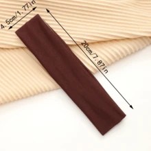 18 Stück/4 Stück Mehrfarbige elastische schweißabsorbierende Sport-Stirnbänder für Frauen & Männer, Yoga-/Lauf-Haaraccessoires, Herbst-Kopftuch, Damen Bandana, modischer Haarkranz, Herbst-Haarband