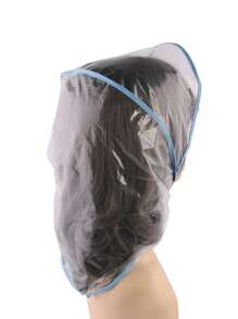1/3/5 piezas Poncho de lluvia transparente y a prueba de agua con visera, protege el peinado, sombrero de lluvia de plástico, sombrero a prueba de viento y lluvia unisex, sombrero de lluvia portátil y conveniente