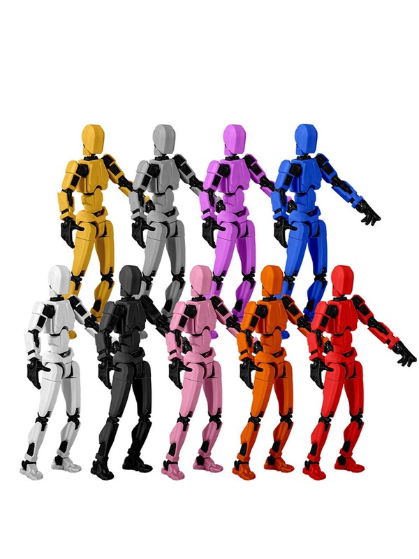 5 Stücke/1 Packung bewegliche Actionfigur mit Waffen als Geburtstagsgeschenk, Dekorationen für Feiertage, Inneneinrichtung, verschiedene Partys und Feiertagsdekorationen.