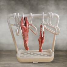 1 Set GG Puppen Kleidung mit Etikett, 10 Stücke Puppen Kleiderbügel und 1 Präsentationsständer, Zubehör für 15/17cm Puppen, Outfits für 1. und 2. Generation Puppen inklusive Hemden, Hüte und Latzhosen