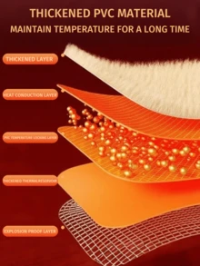 卡通毛绒填充热水袋，可爱加厚暖手宝，情人节或生日送给女友/男友的礼物 - 彩色 - 查看 7