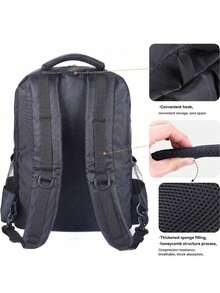 AliLeader Large Bag Backpack For Barbers Clipper And Supplies Man Bookbag For Hairstylist - Multicolor - View 7