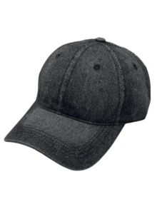 1 pezzo Cappellino da baseball in denim lavato - Stile minimalista, regolabile sul retro, visiera parasole, cappelli da uomo e donna, unisex per uso quotidiano e avventure all'aperto, adatto per tutte le stagioni