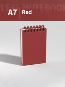 Libreta mini A7 con diseño de alta calidad, páginas desprendibles, plegable 360°, 80 hojas/160 páginas, carcasa de PP mate resistente al agua, adecuada para oficina, escuela, reuniones, contabilidad, DIY, registro de vida, conferencias de estudiantes, reuniones de trabajo, planificación de fitness, vuelta al cole, trabajo, etc.