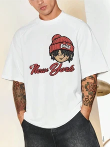 Maglietta oversize vintage con stampa tie-dye Busch Light, streetwear, casual, retrò, con stampa di birra e alcol