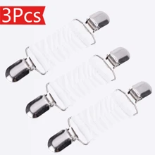 1/2/3/4/6/8pcs Vintage Rhinestone Shawl Clips, European And American Style Sweater Clips, Scarf Clips, Anti-Slip Brooch Collar Clips, Alloy Accessories