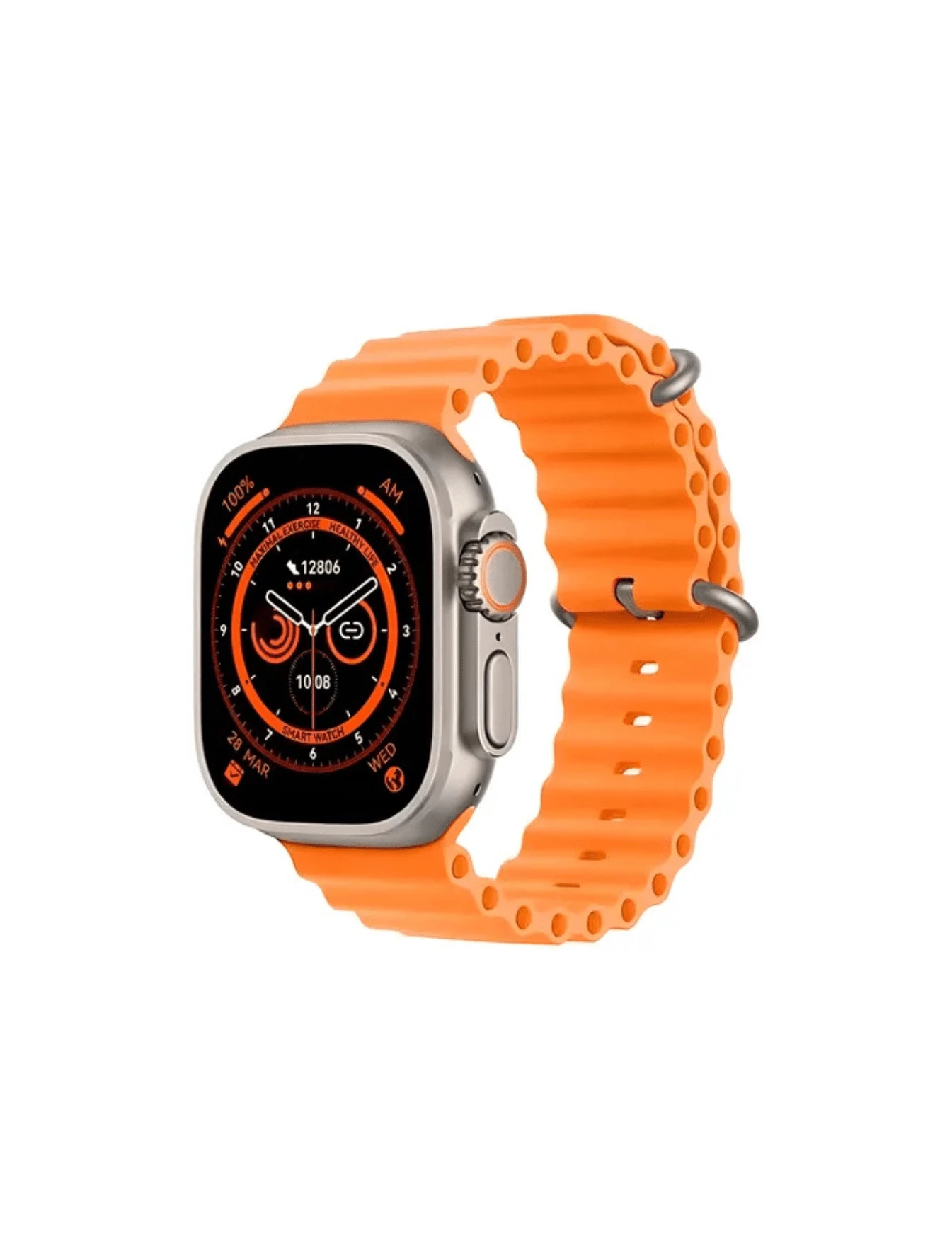 New Series 8 Ultra Watch 2 Waterproof Wireless Sports Smart Watch T800 - 橘色 - 查看 1