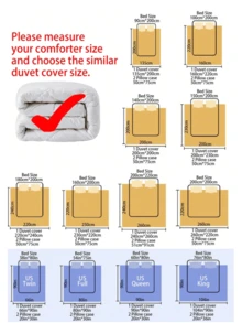 Three Pieces Set Of 100% Polyester Cute Heart-Shaped Pattern Bedding, Includes 2 Pillowcases + 1 Duvet Cover (Excluding Sheet) - Love - View 3