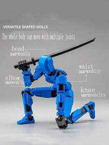 5 Stücke/1 Packung bewegliche Actionfigur mit Waffen als Geburtstagsgeschenk, Dekorationen für Feiertage, Inneneinrichtung, verschiedene Partys und Feiertagsdekorationen.