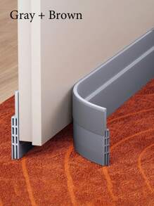 1pc Door Bottom Draft Stopper - High Quality Door Bottom Seal Strip/Door Sweep, Bedroom Door Weatherstrip, Warm And Insect-Proof, Soundproof ( - Easy Installation), Door Sealing Strip, Effectively Blocks Cold Air - Multicolor - View 16