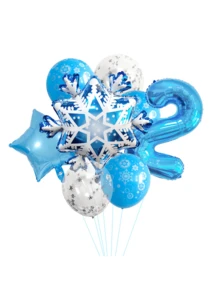 哑光雏菊粉彩数字和蝴蝶气球套装 - 非常适合情人节、生日、毕业典礼、公主派对和摄影道具 - 多色 - 查看 25