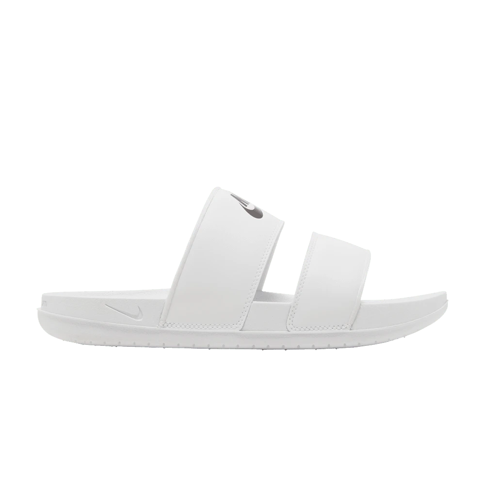 Nike Womens Offcourt Duo Slide 'White Black' (Women's Sizes) White/White/Black DC0496-100 Autumn New - 白色 - 查看 1