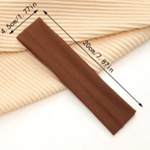 18 Stück/4 Stück Mehrfarbige elastische schweißabsorbierende Sport-Stirnbänder für Frauen & Männer, Yoga-/Lauf-Haaraccessoires, Herbst-Kopftuch, Damen Bandana, modischer Haarkranz, Herbst-Haarband