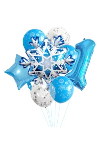 哑光雏菊粉彩数字和蝴蝶气球套装 - 非常适合情人节、生日、毕业典礼、公主派对和摄影道具 - 多色 - 查看 22