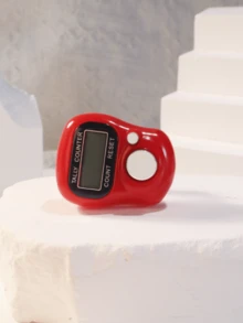 1pc Mini Tally Counter, Cute Portable Finger Ring Counter With High-Quality Design, Handheld Electronic Display, Silent Button, Multi-Channel, Durable - Multicolor - View 17