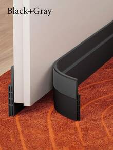 1pc Door Bottom Draft Stopper - High Quality Door Bottom Seal Strip/Door Sweep, Bedroom Door Weatherstrip, Warm And Insect-Proof, Soundproof ( - Easy Installation), Door Sealing Strip, Effectively Blocks Cold Air - Multicolor - View 18