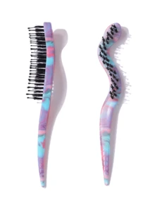 1 Stück modischer Halbmond Haarkamm mit Schlangenmuster, Leoparden Bartbürste, Borsten aus Schweineborsten Nackenreiniger, Stylingkamm, Bartölpinsel, Sektionskamm, Friseurwerkzeug, geometrischer Sektionskamm mit Schlangenmuster und Kontrastfarbe, Friseurwerkzeug, ganzjährig, Schönheits-Accessoire-Geschenke für Zuhause, Haarstyling-Set, für Friseur-Salon, Reise-Essentials