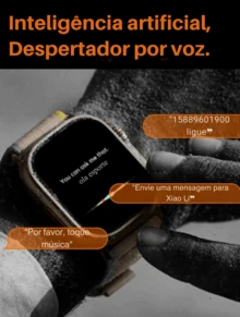 New Series 8 Ultra Watch 2 Waterproof Wireless Sports Smart Watch T800 - Black - View 10