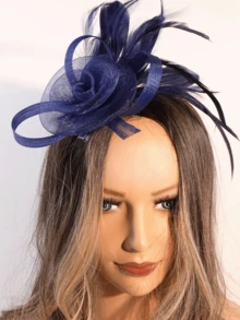 1 Pc Fascinators Hats For Women Tea Party Fascinator Hats Vintage 50s Headwear Wedding Church Derby Hat, Tiny Hats, Mini Fascinator, Mini Top Hat , Mini Cap, Autumn, Rave, Halloween Accessories, Bride To Be