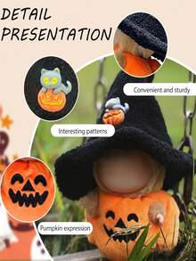 适合 娃娃的衣服，时尚娃娃衣服套装可爱主题设计师玩具服饰配饰适合收藏家粉丝展示（小南瓜） - 彩色 - 查看 2