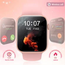 Hot 1pc Unisex Comfortable & Breathable Silicone Band Smart Watch, 2.01" High Definition Touchscreen, Wireless Call, Pedometer, Calorie, Multiple Sport Modes, Music Control, Remote Camera, Alarm, Call & Message Reminder, Suitable For Casual, Sports, Holiday Gift, Compatible With Android And IOS Smartphones