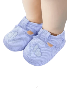 1 par de zapatos para caminar para bebés con diseño de corazón, suelas blandas, zapatos para primeros pasos para niños y niñas de 0 a 12 meses