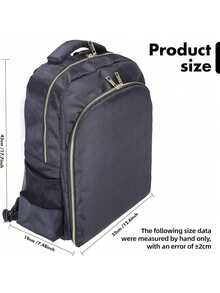 AliLeader Large Bag Backpack For Barbers Clipper And Supplies Man Bookbag For Hairstylist - Multicolor - View 5