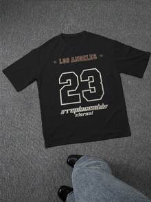 Maglietta oversize vintage con stampa tie-dye Busch Light, streetwear, casual, retrò, con stampa di birra e alcol