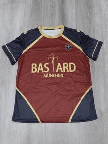 KOVSEE Blue Lock Anime "Bastard Münich" Football Jersey, Unisex Anime Football Shirt, Ceasar No.10 Character Cosplay T-Shirt, Anime Gift For Men And Women - Khaki - View 2