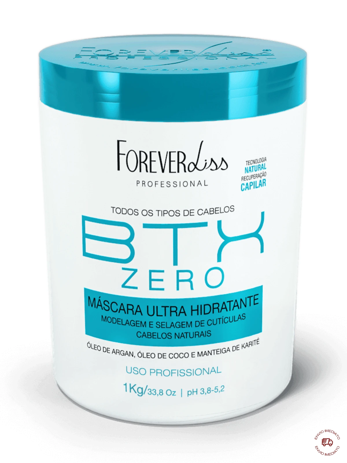 Btx Zero Deep Hydration 1Kg Forever Liss Original - 白色 - 查看 1