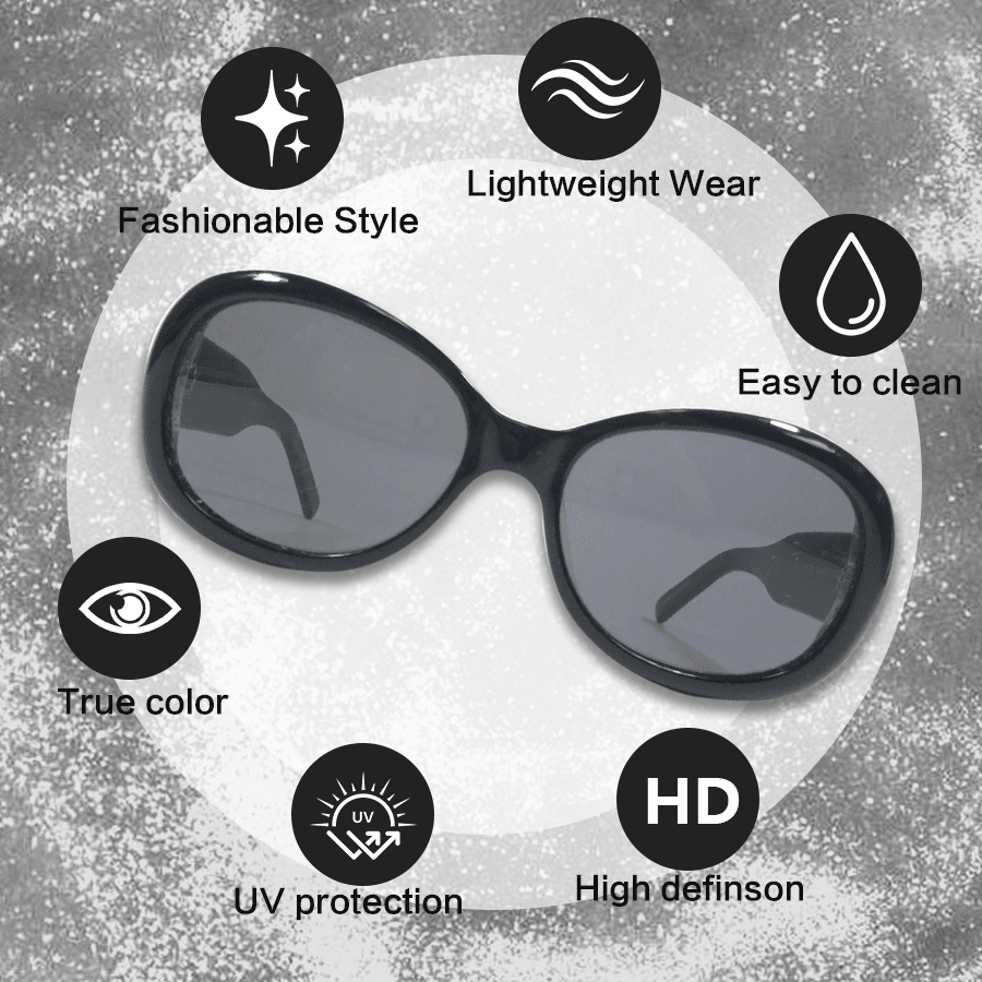 A Set Of Classic Design Style Youth Glasses With Colored Lenses, Suitable For Casual Dancing, Boys And Girls, Birthday Gifts, And Family Gathering Accessories.