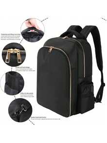 AliLeader Large Bag Backpack For Barbers Clipper And Supplies Man Bookbag For Hairstylist - Multicolor - View 6