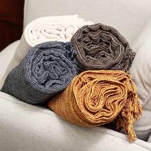 Giant Luxury Sofa Blanket 120x210 Protective Sofa Cover Type - 黑色 - 查看 5