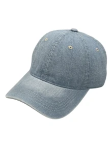 1 pezzo Cappellino da baseball in denim lavato - Stile minimalista, regolabile sul retro, visiera parasole, cappelli da uomo e donna, unisex per uso quotidiano e avventure all'aperto, adatto per tutte le stagioni