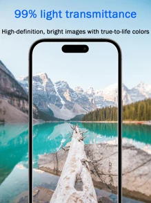 6Pcs Tempered Glass Compatible With IPhone 17 16 15 14 13 12 11 Pro Max Air X XS XR Mini 7 8 14 Plus Screen Protector Compatible With IPhone 14 15 Pro Max Glass - Clear - View 9