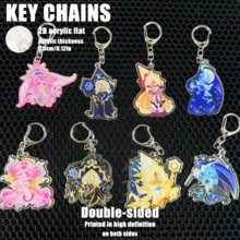 饼干跑酷，饼干王国亚克力钥匙扣，动漫图案，汽车钥匙扣挂件，钥匙链，钥匙圈，包包挂饰，送给朋友的特别礼物 - CRK - 查看 1