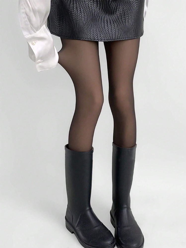 1 双 80g/200g/300g 女士性感透明黑色紧身裤、少女透明黑色紧身裤加大码打底裤、适合商务和性感外观的秋冬连裤袜、黑色性感透明长袜、加大码打底裤、厚毛绒保暖打底裤和连裤袜、适合各种假期的保暖打底裤、适合日常休闲穿着的性感紧身紧身裤（适合 -5~25°C） - 彩色 - 查看 10