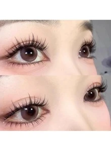 90 Clusters Stick On Lashes C Curl Self Adhesive Eyelashes Pre-Bond Individual Lash Clusters 10-13mm Wear No Glue Needed Eyelash Reusable Natural Soft Eyelash Extension Long Lasting Japanese Korean False Eyelashes Gift For Women & Girl Large Capacity Segmented Fake Eyelash With Adhesive Lash Clusters,Eye Lash Clusters,Individual Eyelashes,Lashes,Fake Lashes - C - 查看 2