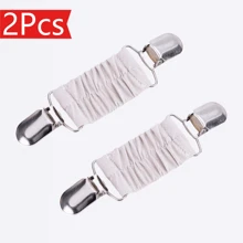 1/2/3/4/6/8pcs Vintage Rhinestone Shawl Clips, European And American Style Sweater Clips, Scarf Clips, Anti-Slip Brooch Collar Clips, Alloy Accessories