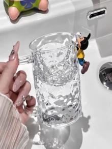 1 Stück, Gletscher Muster Zahnputzbecher, luxuriös minimalistischer Spülbecher, stilvolles Design & Premium Qualität, tragbar für Zuhause/Reisen, rutschfest & leicht zu reinigen, passend für Badezimmer Waschtisch, täglicher Gebrauch, ideal für Familien, Paar, Stilliebhaber, Minimalisten; tolles Geschenk für Einweihung, Hochzeit, Weihnachten, Geburtstage, neue Hausbesitzer, Reiseaccessoires, Dorm Essentials, Badezimmer Dekoration, Badezimmer Accessoires, Zahnbürstenabdeckung, Zahnbürstenhalter, Badezimmer Essentials