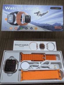 New Series 8 Ultra Watch 2 Waterproof Wireless Sports Smart Watch T800 - 橘色 - 查看 2