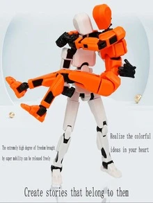 5 Stücke/1 Packung bewegliche Actionfigur mit Waffen als Geburtstagsgeschenk, Dekorationen für Feiertage, Inneneinrichtung, verschiedene Partys und Feiertagsdekorationen.