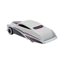 Mattel 25G-5 紫色激情白色 C4982 1:64 比例玩具基本车，适合 3 岁及以上儿童，庆祝车（款式可能有所不同）