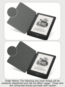 Ốp lưng bảo vệ màu đen Confident tương thích với iPad Air 4/5 10,9 inch, iPad 7/8/9/10,2 inch, iPad thế hệ thứ 10, tương thích với Kindle Paperwhite thế hệ thứ 12 năm 2024, Kindle (thế hệ thứ 11) phát hành năm 2022, tương thích với Galaxy Tab S6 Lite 10,4 inch, có chức năng tự động ngủ/thức - Nhiều màu - Xem 10