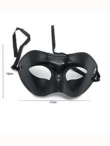 2 件情侣蕾丝化妆舞会面具，性感私密，派对装扮、万圣节的首选 - 黑色 - 查看 6