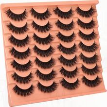 Short Lashes For Natural Look, Thick Fluffy Faux Mink, 14 Pairs Black, Cat Eye Shape, Wispy Strip Lashes
Natural Look Short Lashes, Thick Fluffy Faux Mink Lashes, 14 Pairs Black, Cat Eye Lashes, Wispy Strip
Thick Fluffy Faux Mink Short Lashes, 14 Pairs Black, Cat Eye Lashes, Wispy Strip For Natural Look